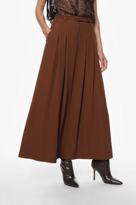 Imperial pils með belti, svart