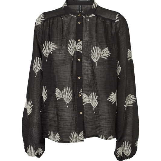 Estelle blússa, svört