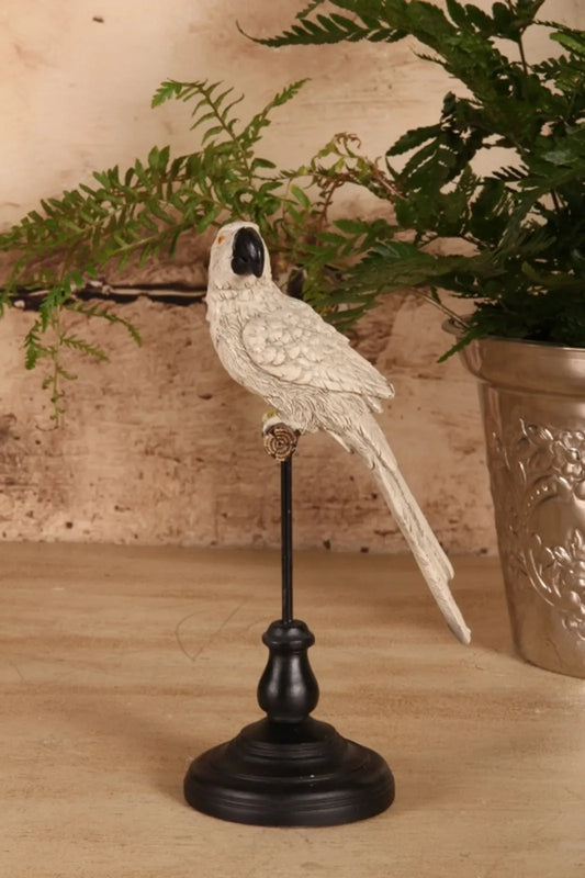 Hvítur fugl, stytta 22cm