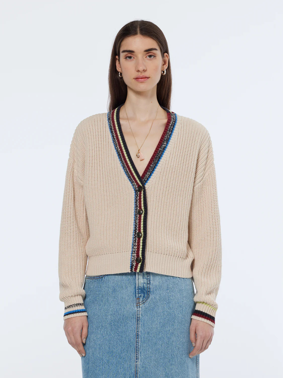 Scotch & Soda prjónapeysa, ljós