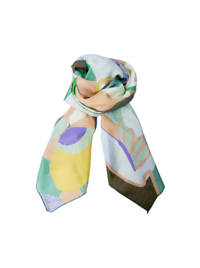 Fable silkiklútur, grænn