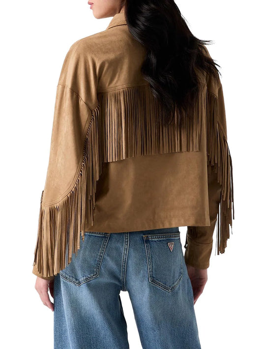 Guess Fringe jakki- Uppseldur!