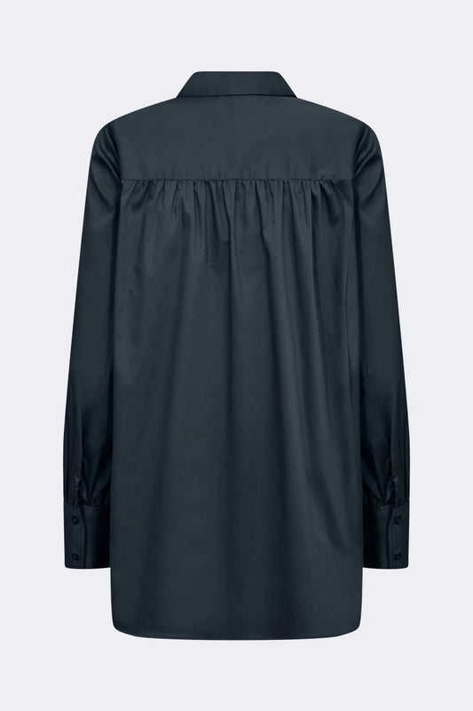 Isla Solid 114 skyrta, dökkblá