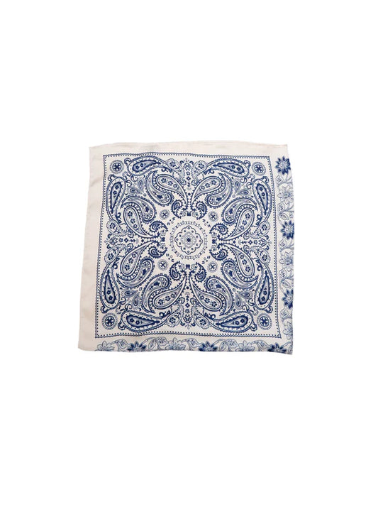 Paisley klútur, blár