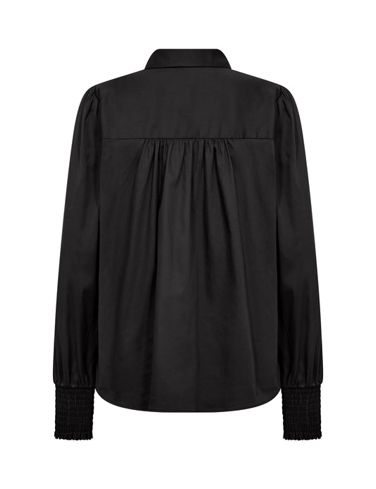 Isla Solid 117 skyrta, svört