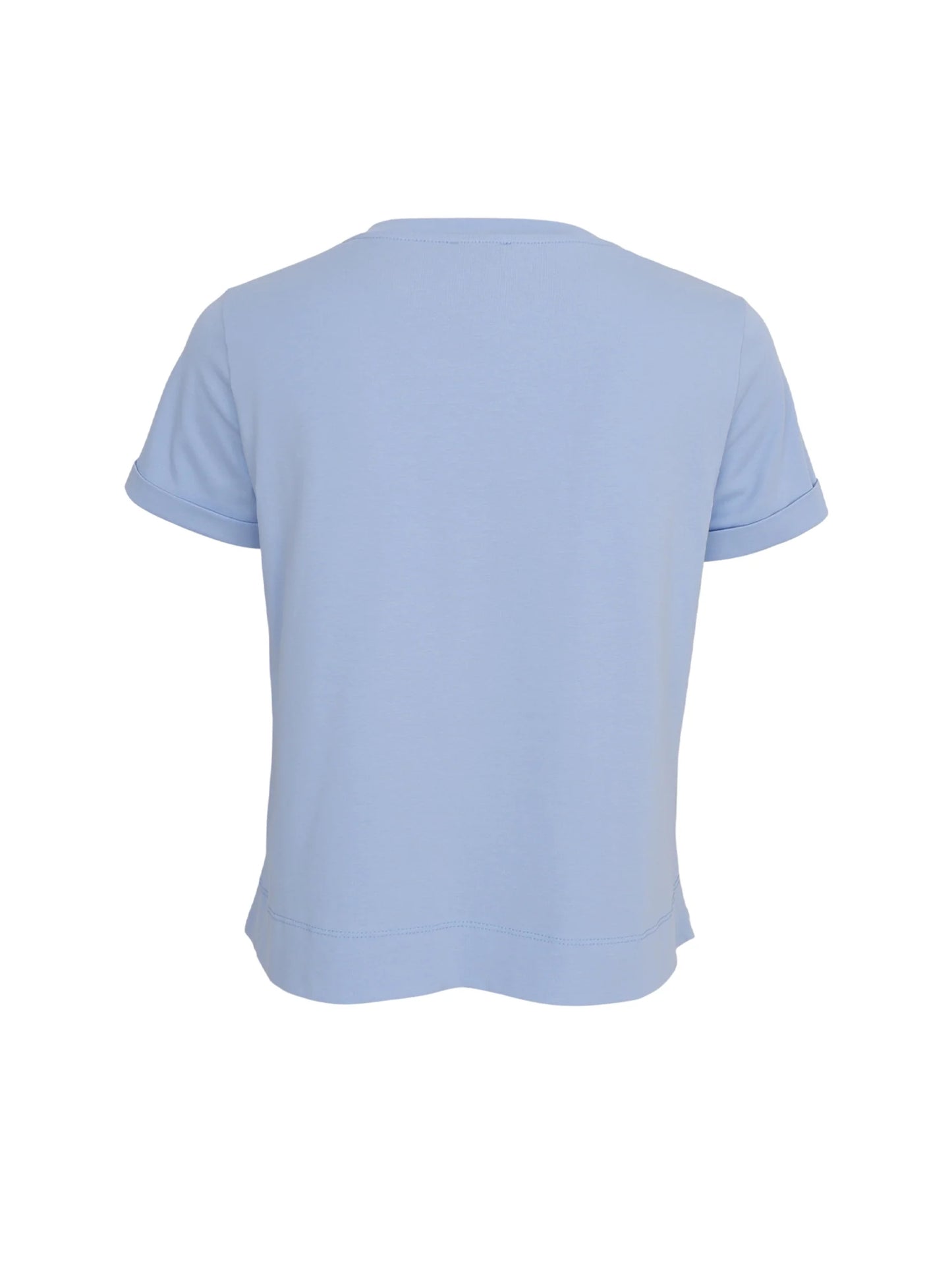 May stuttermabolur, blár