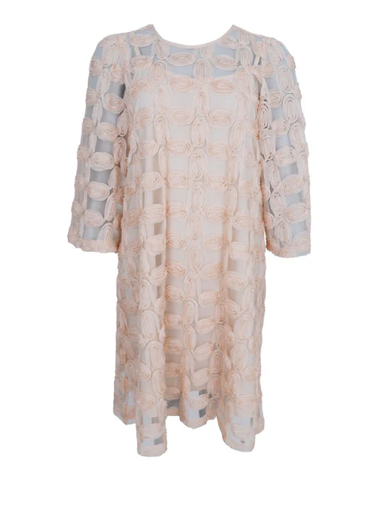 Violet kjóll, champagne