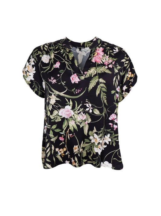 Zennia blússa, svört