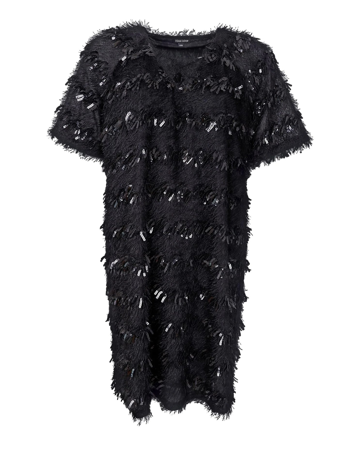 Fitz kjóll, svartur