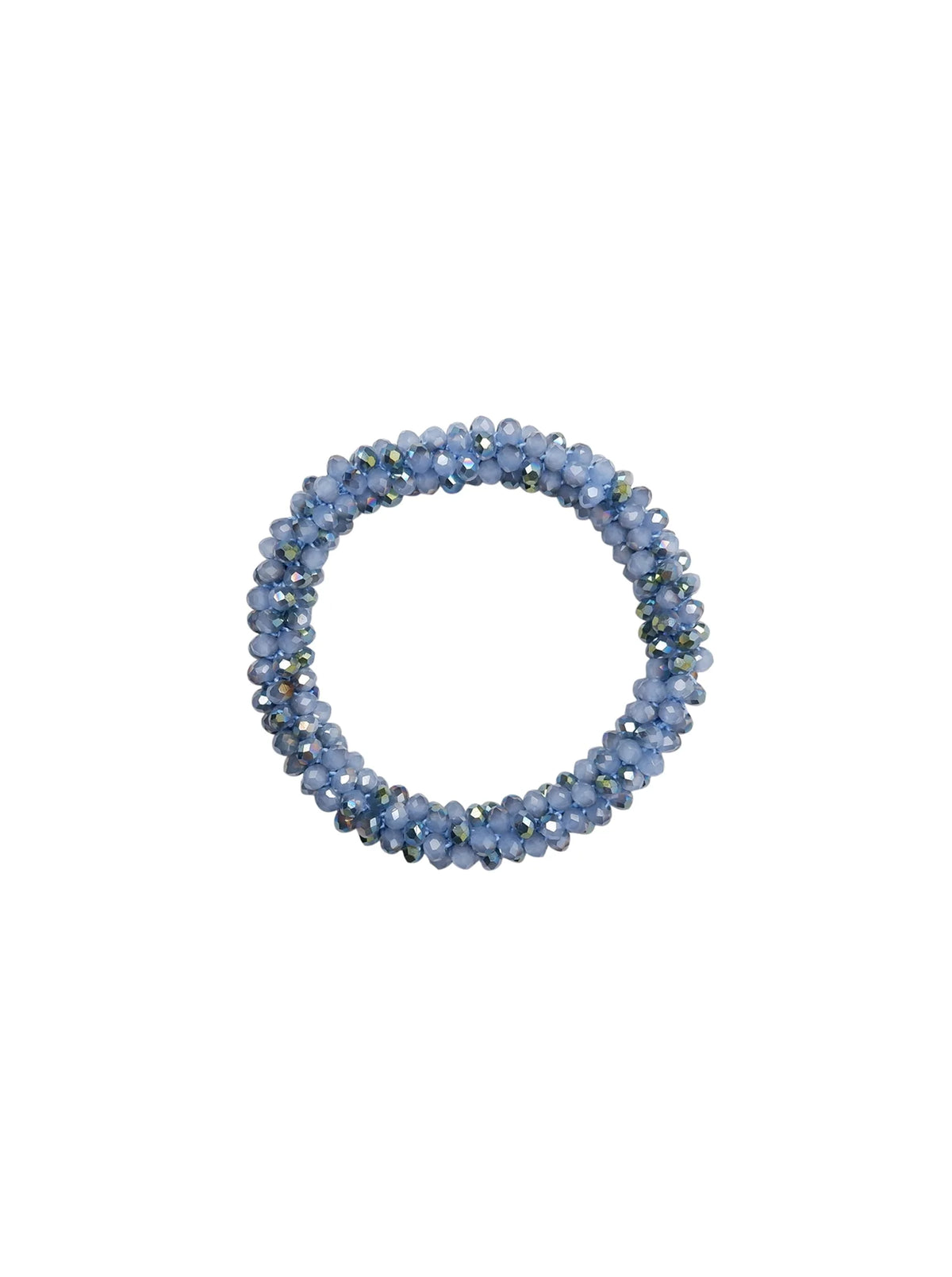 Nanna 2-in-1 armband/teygja, blátt