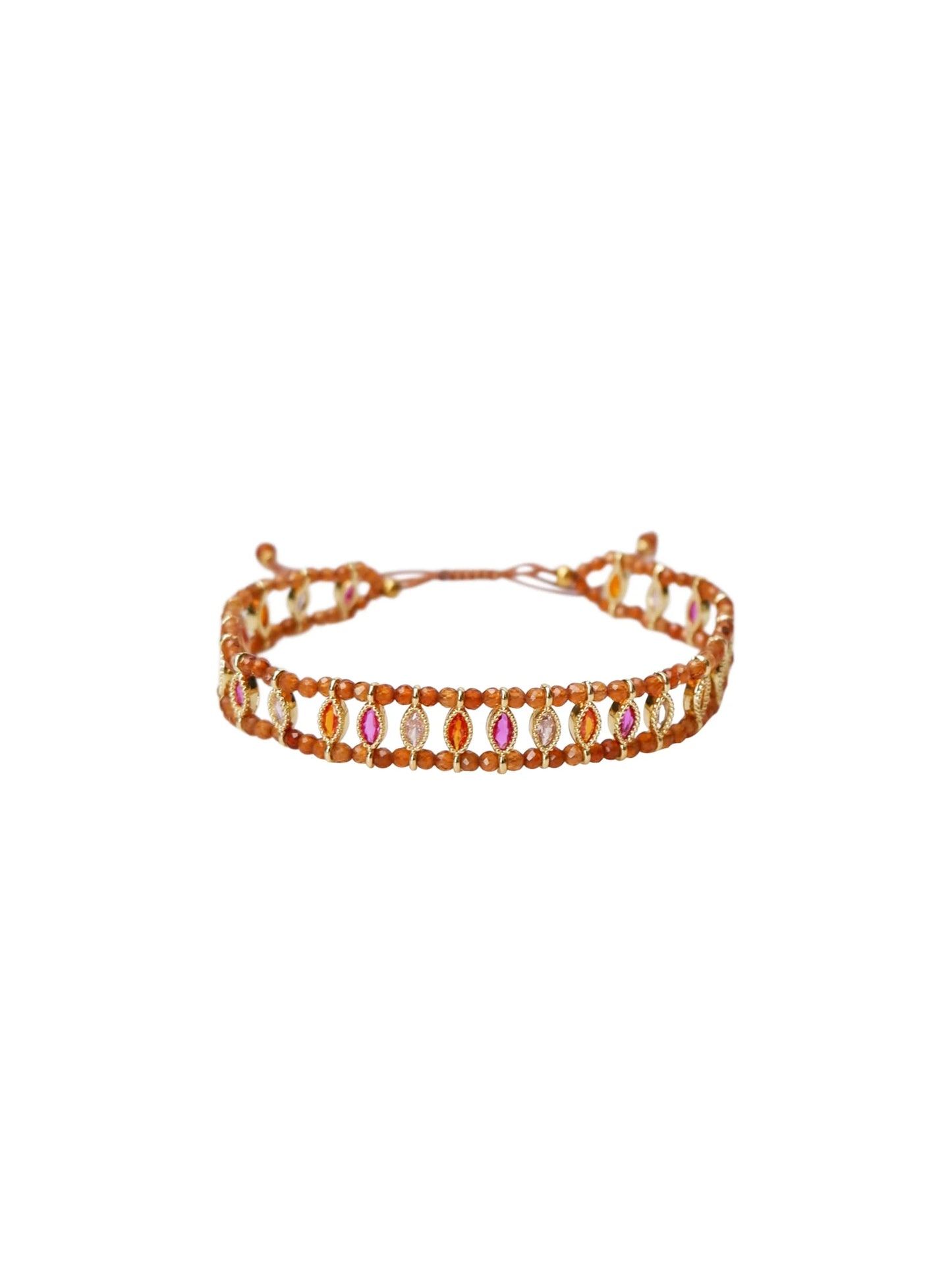 Geraldine armband, coffee