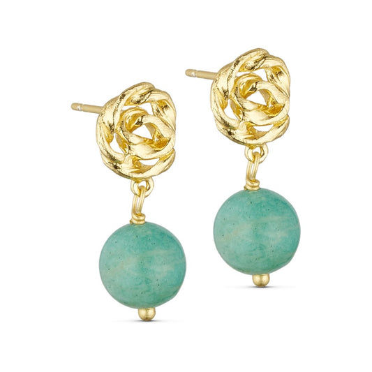 Lucca eyrnalokkar, bláir