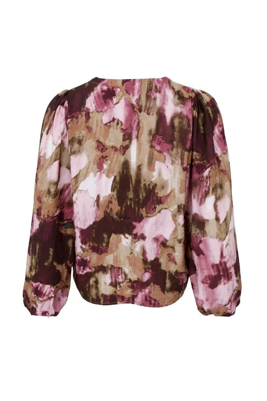 Sherwood blússa, plum