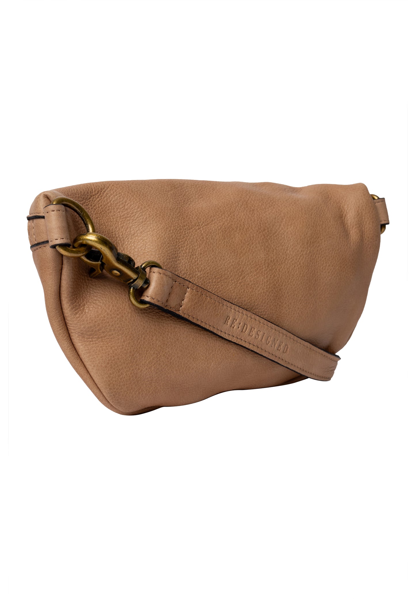 Gisela mittistaska, taupe