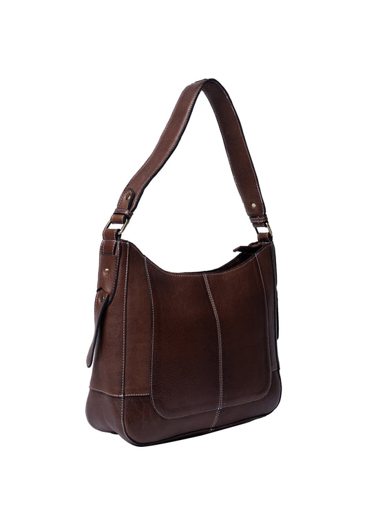 Neri leðurtaska, woodsmoke