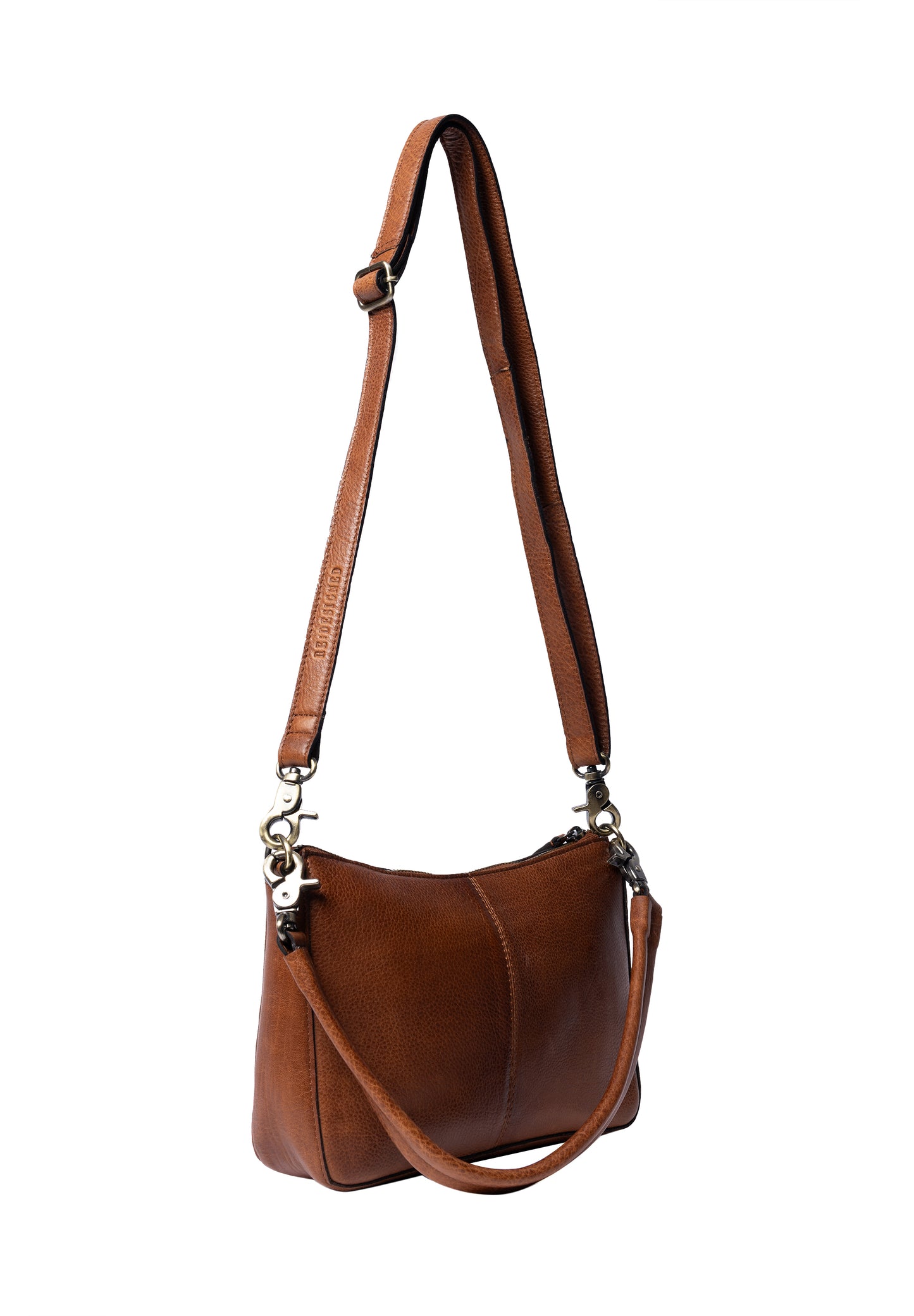 Nada leðurtaska, walnut