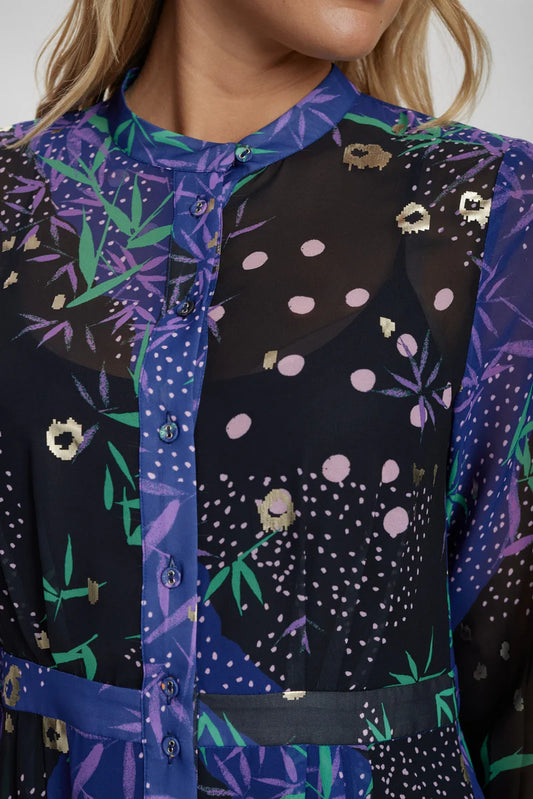 NuKyndall kjóll, blár