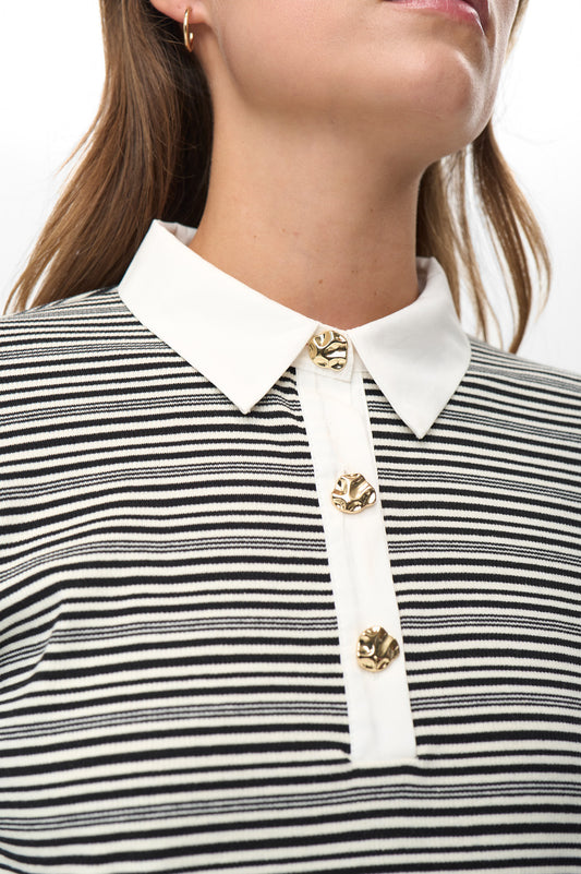 NuSemma póló bolur, svartur