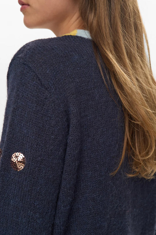 NuAtmy peysa, dökkblá