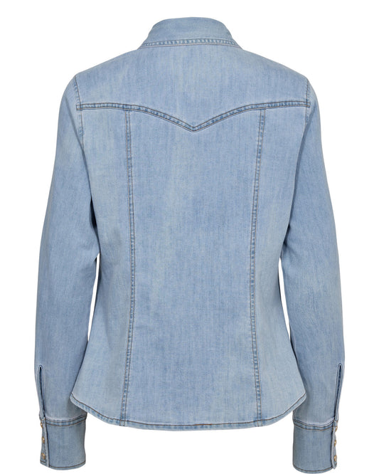 NuAletta skyrta, ljósblá