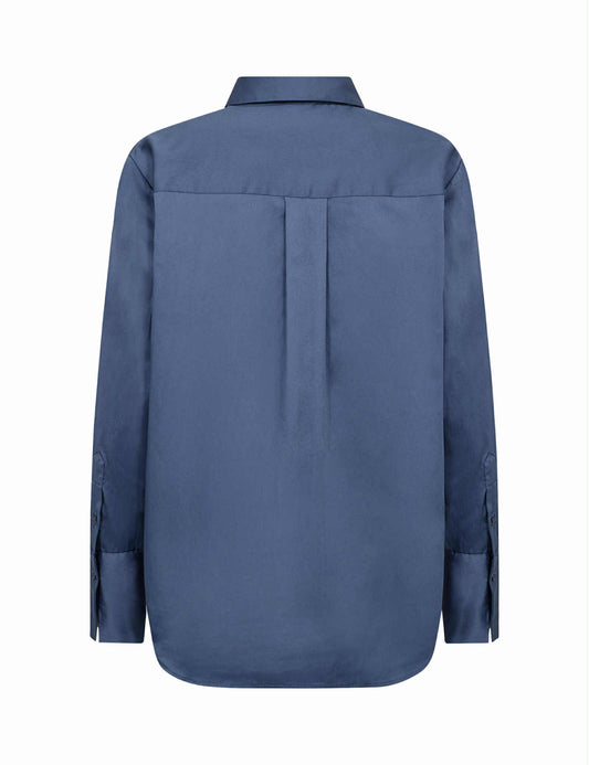 Isla Solid 7 skyrta, blá