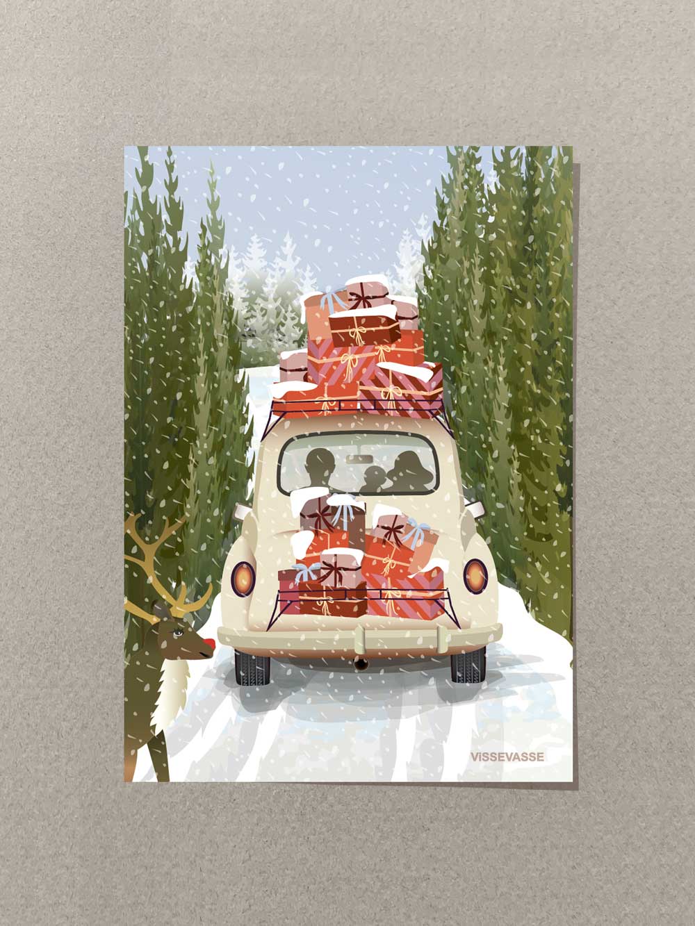 Kort, lítið - jólapakkar