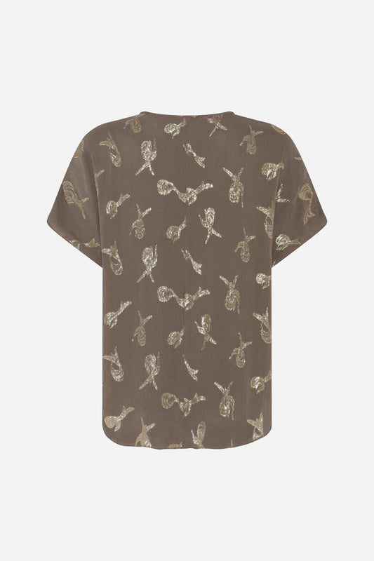 AmaranthusBBPhinas blússa, brún