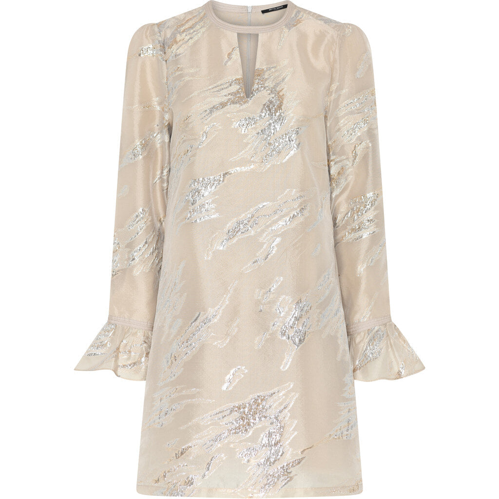 PlantagoBBTheni kjóll, gylltur