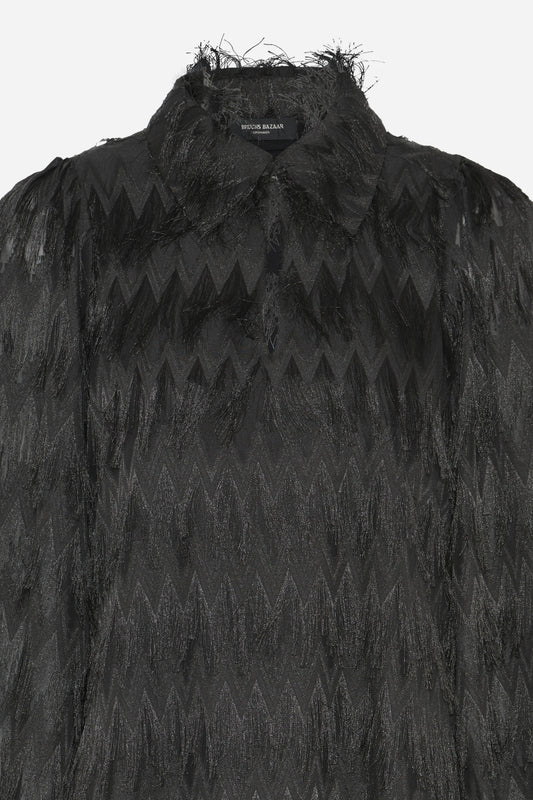 FrillyBBArmade kjóll, svartur