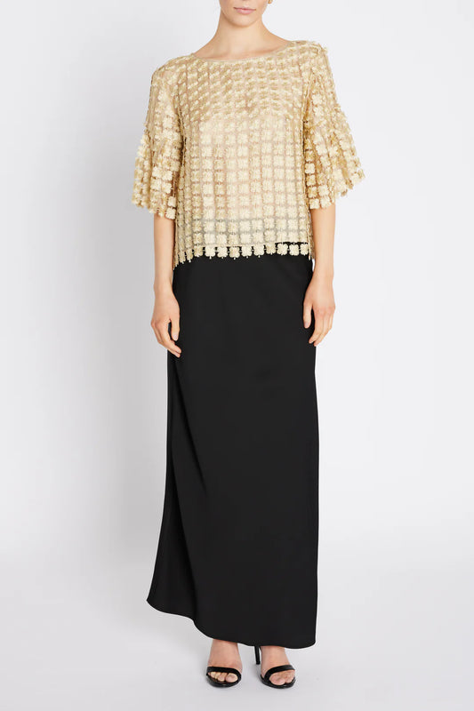 HedyscepeBBCarisa blússa, gyllt