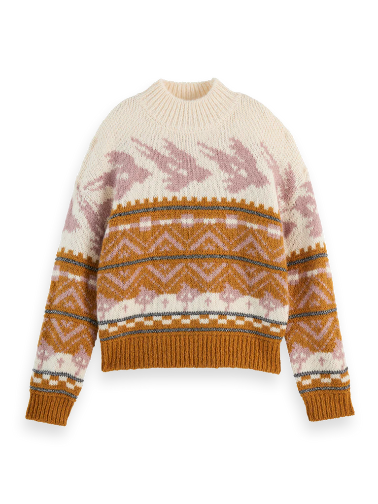 Scotch & Soda prjónapeysa, ljós