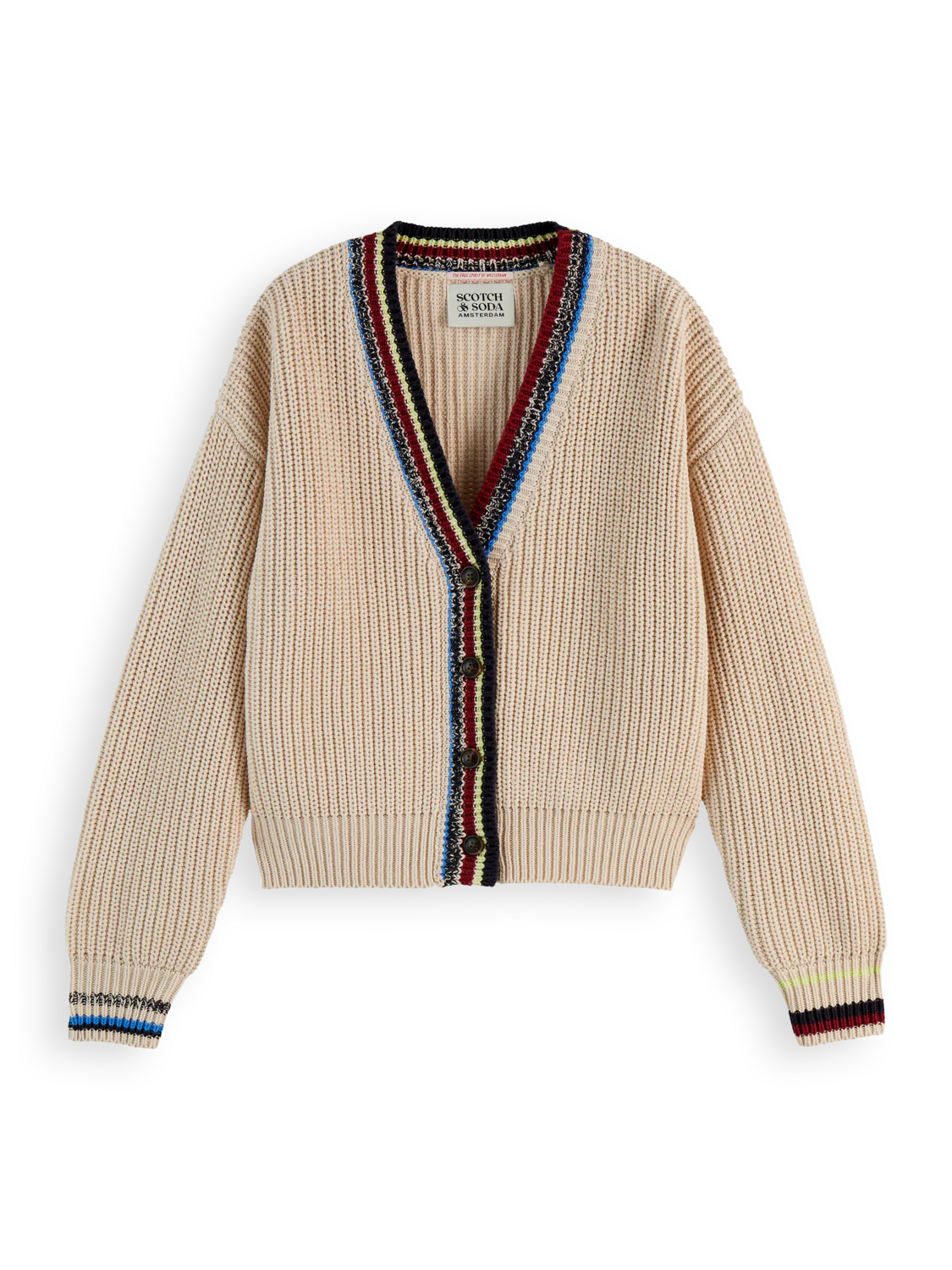 Scotch & Soda prjónapeysa, ljós