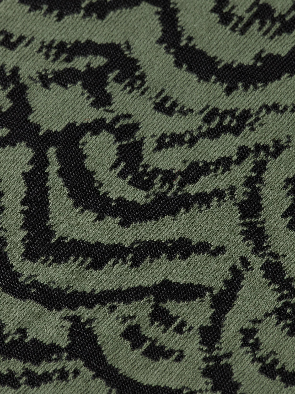 Jacquard peysa, græn