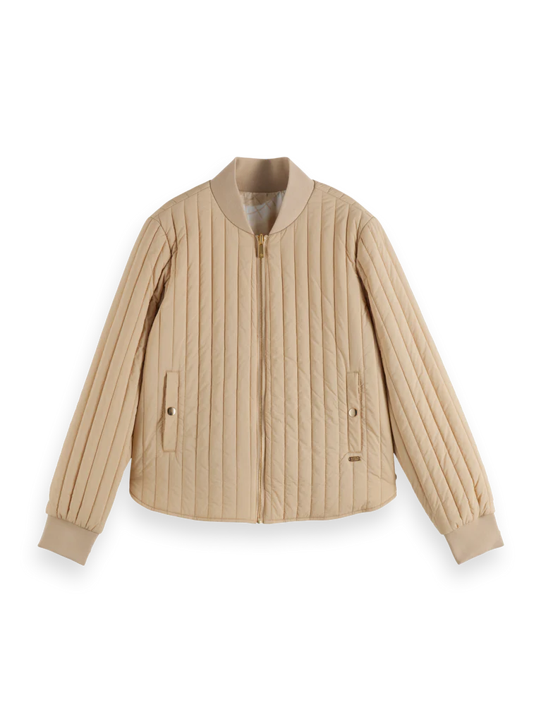 Scotch & Soda reversible bomber, beige