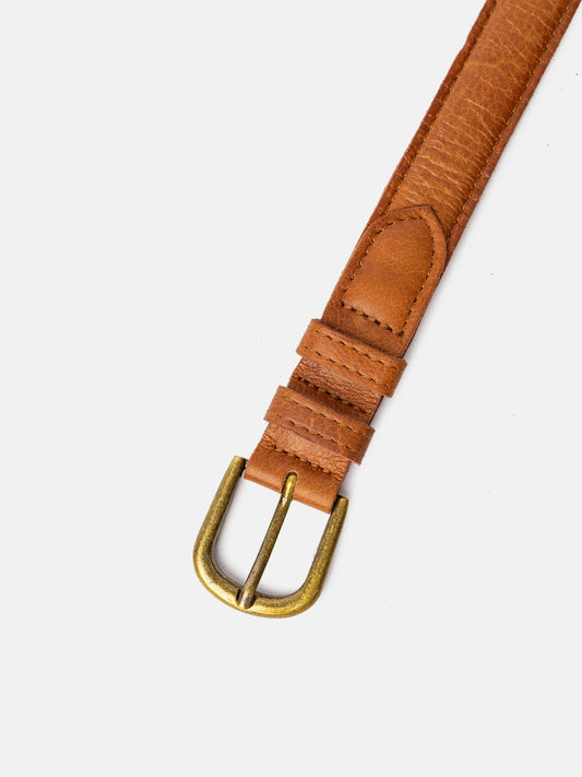 Hyas leðurbelti, burned tan