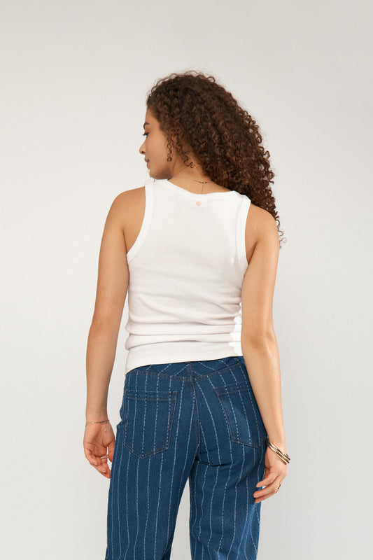 NuMakeny hlýrabolur, hvítur