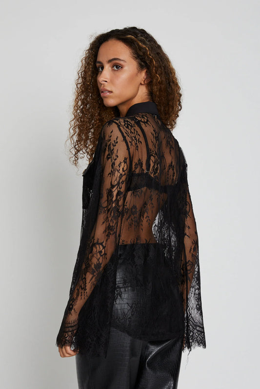 PolaBBMagdi skyrta, svört