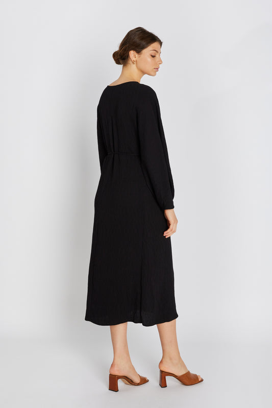 Leontine RDF kjóll, svartur