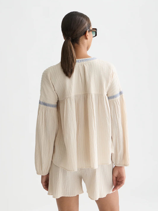 Scotch & Soda Crepe blússa