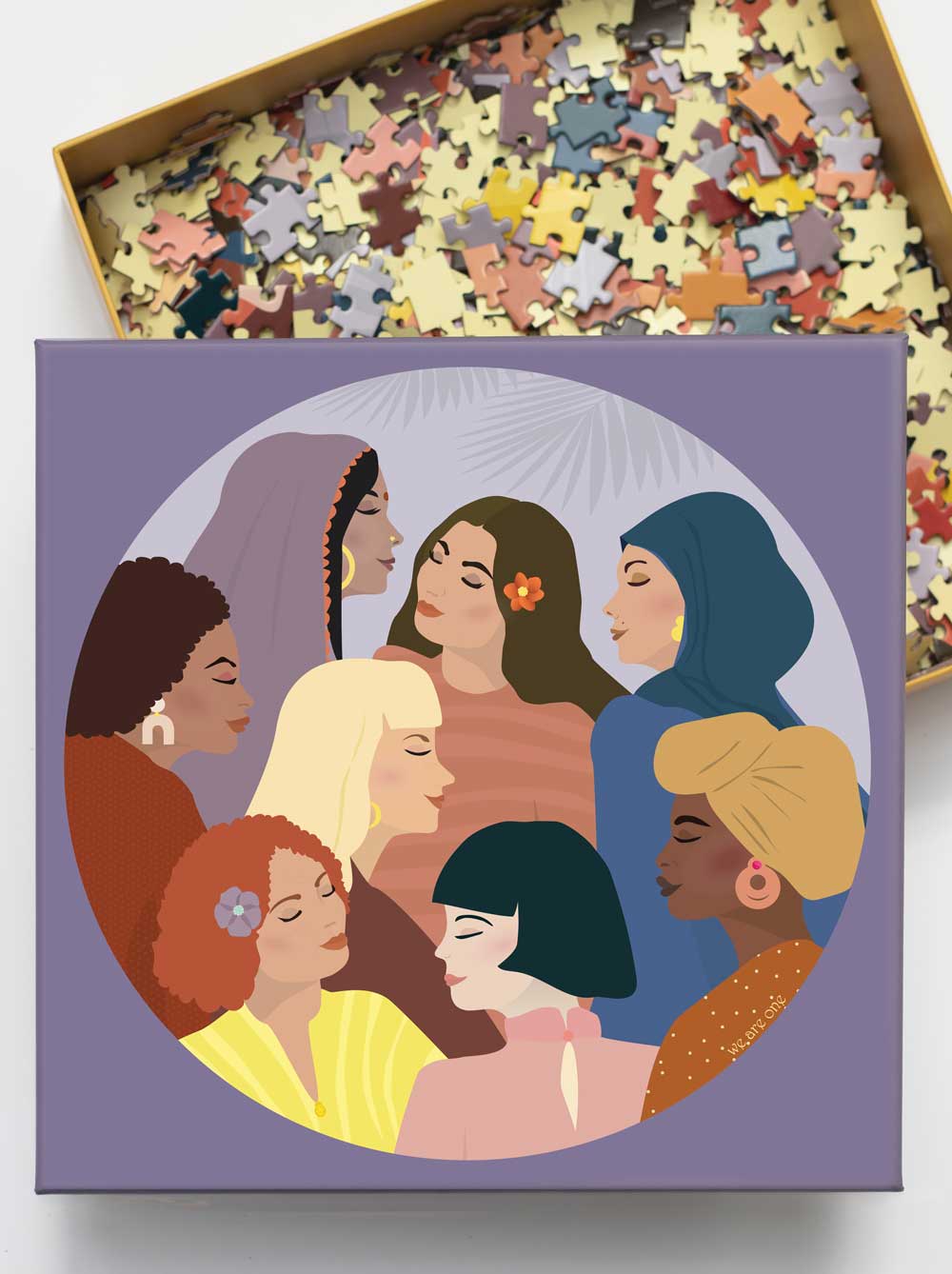 Púsl 1000 bita, stöndum saman