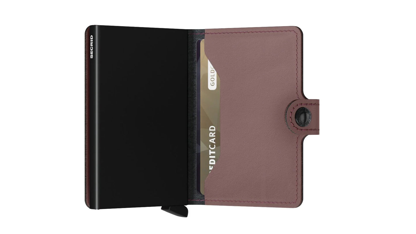 Secrid Miniwallet Kortaveski, rose matt