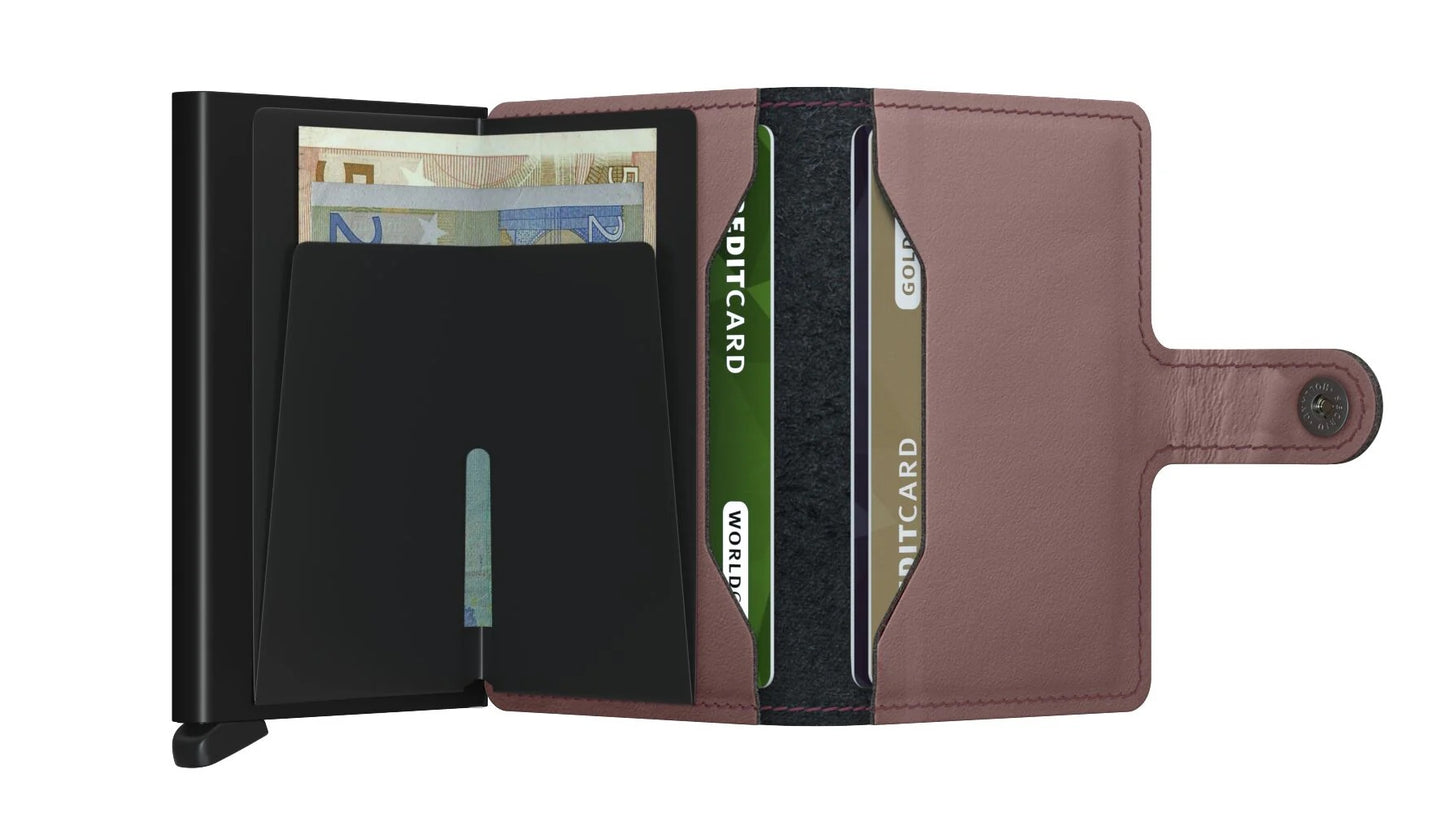 Secrid Miniwallet Kortaveski, rose matt