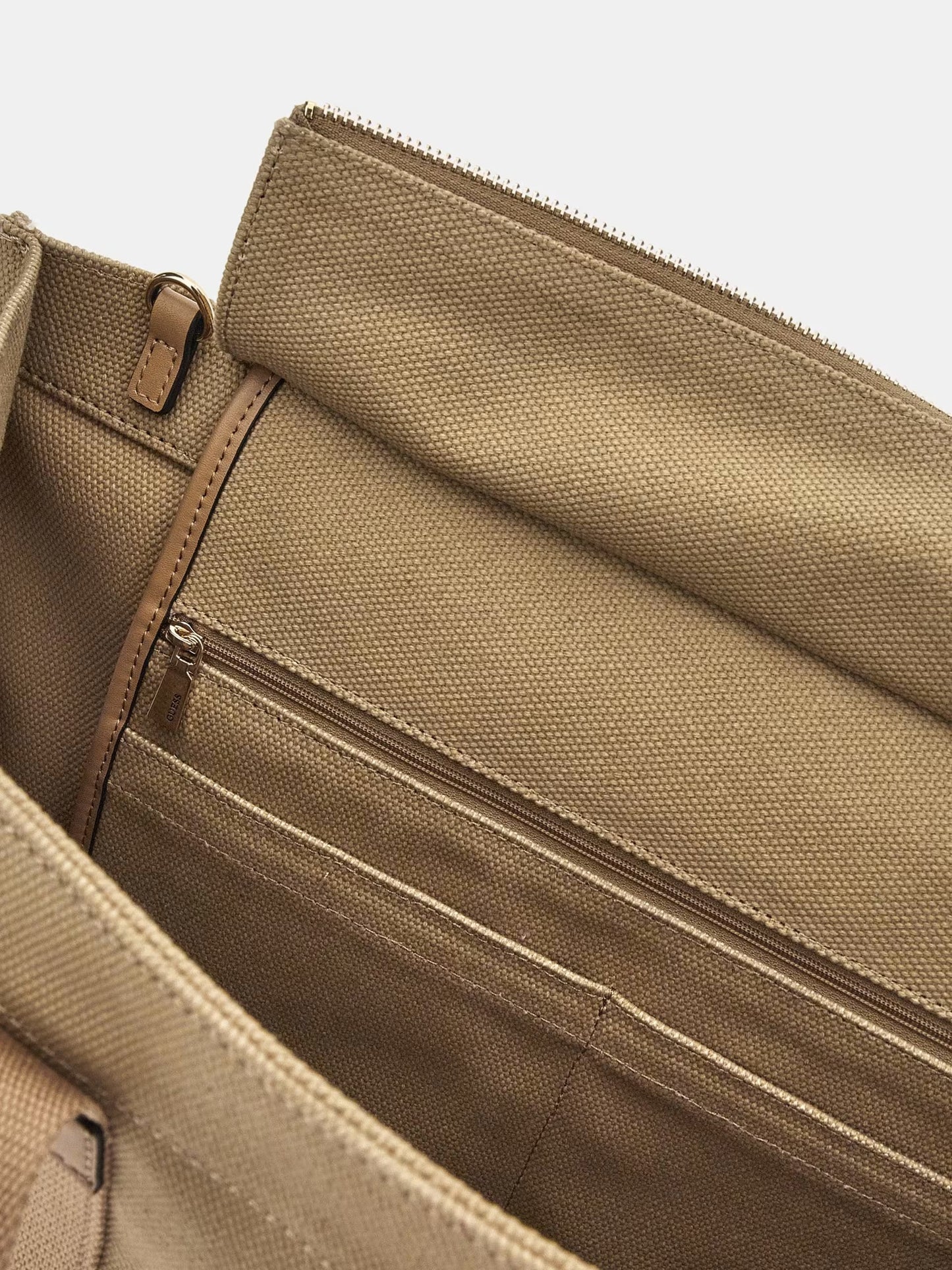 Guess Canvas taska, ljós