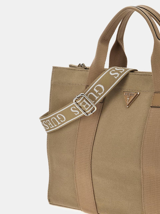 Guess Canvas taska, ljós