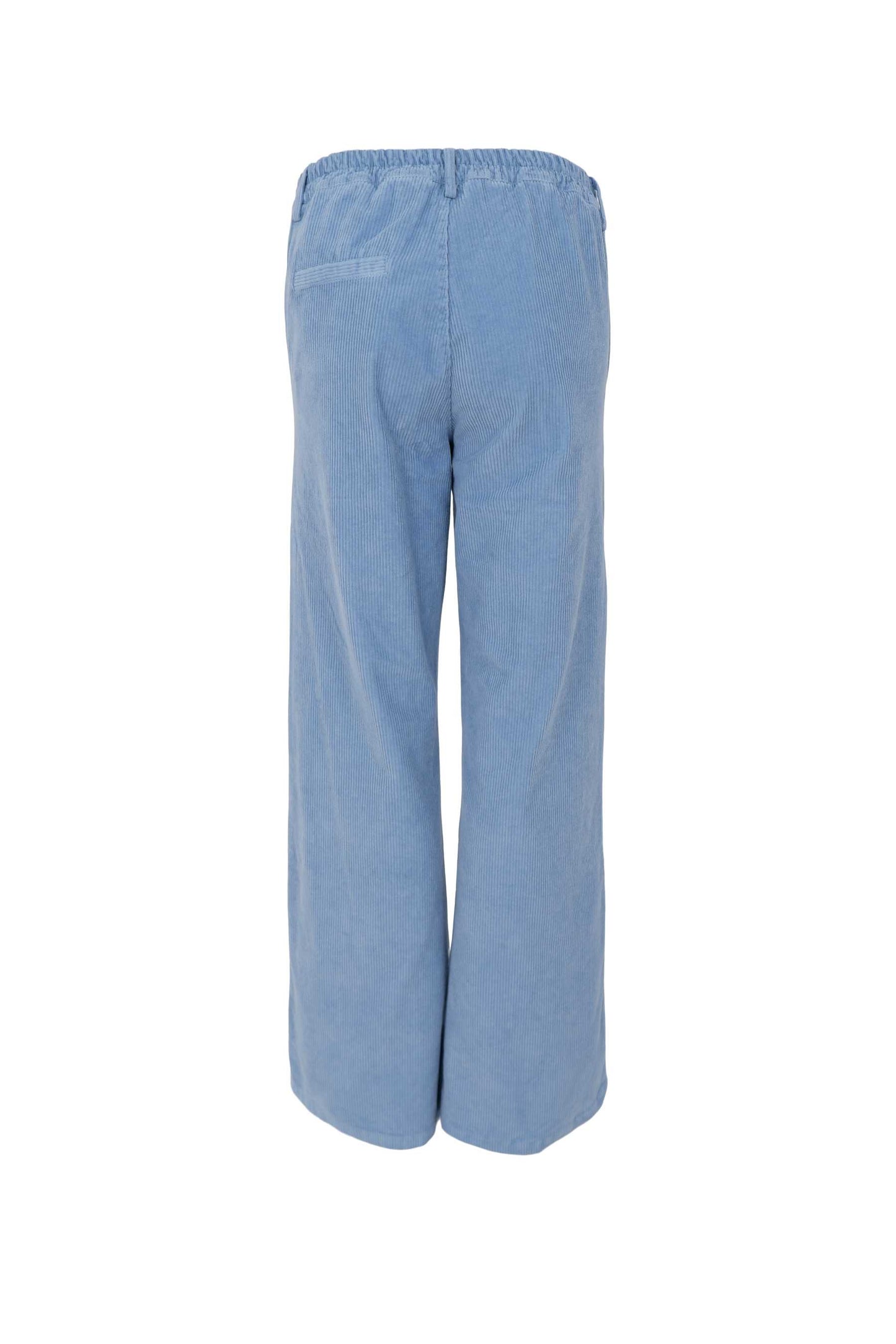 Cora flauelsbuxur, ljósbláar