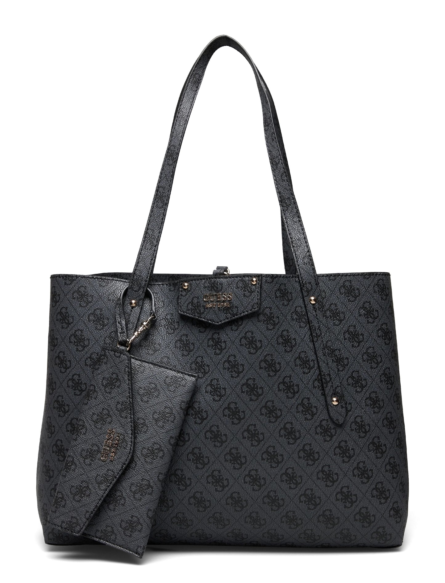 Guess Brenton Tote 3 in 1 veski, svargrátt