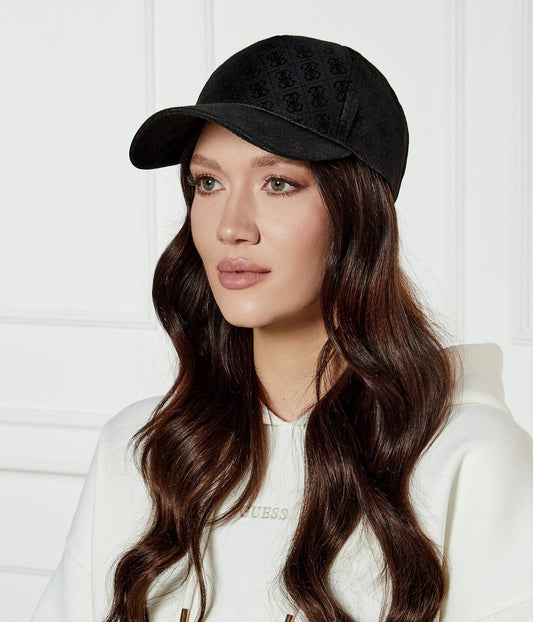 Guess derhúfa, lógó svört