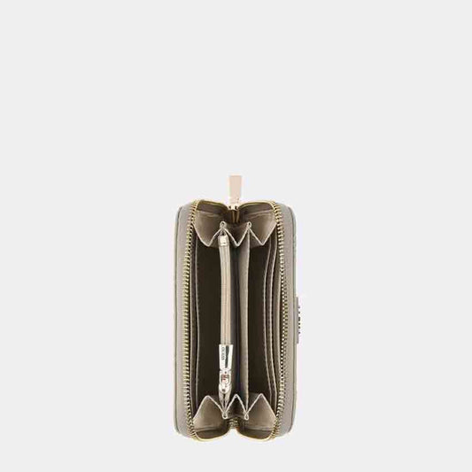 Guess Jena seðlaveski, millistærð -taupe