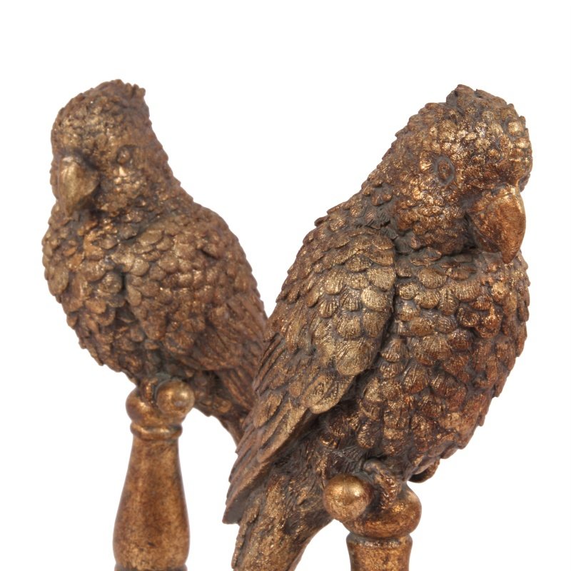 Fugl á standi, brons