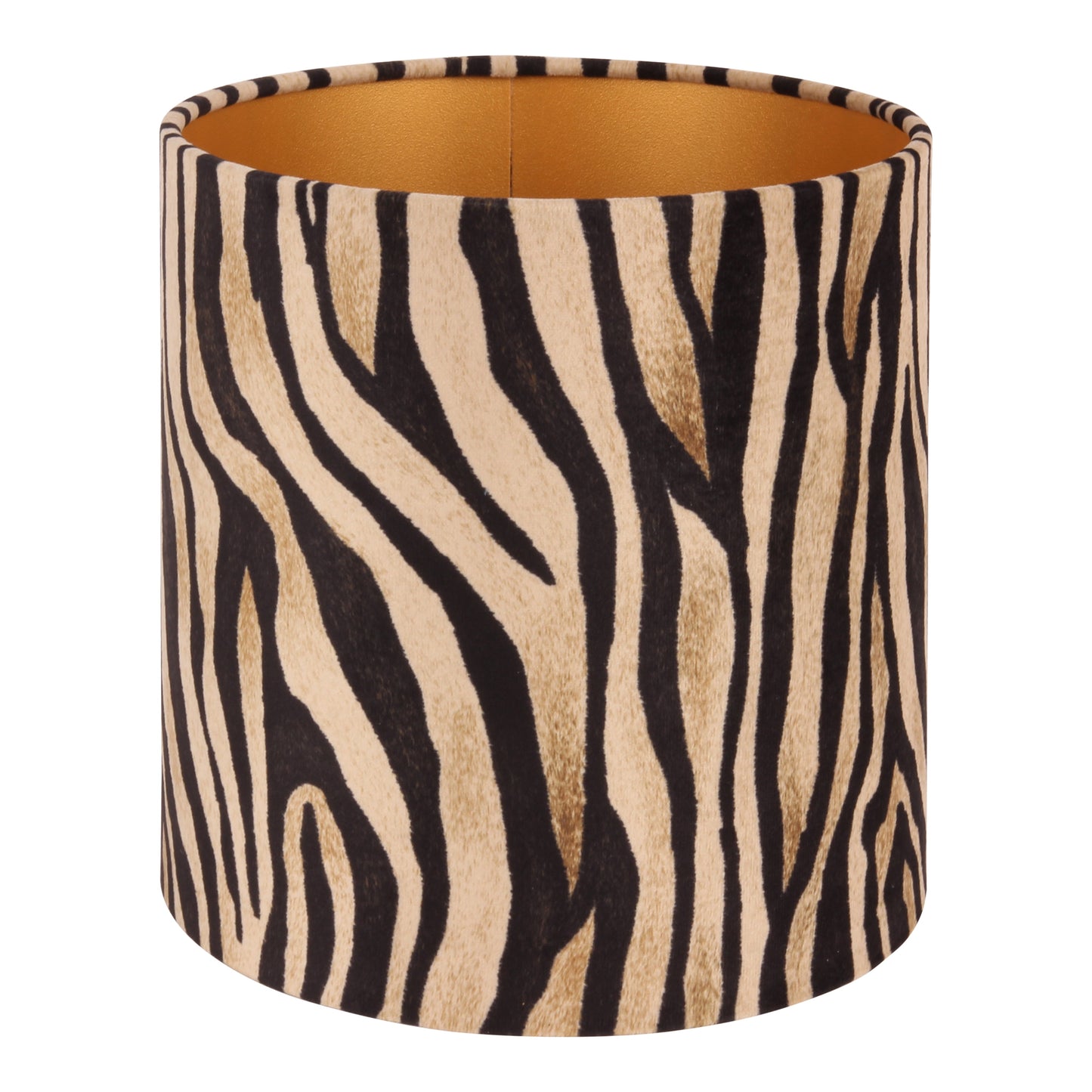 Lampaskermur 30 cm, zebra velvet